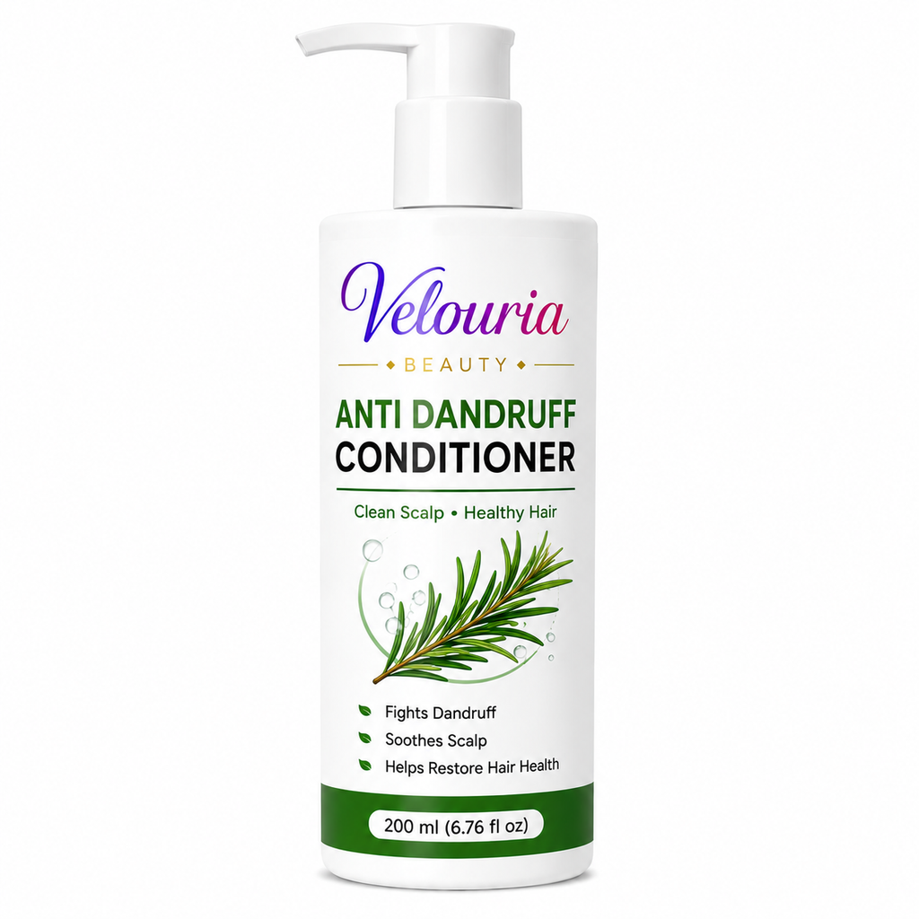 Velouria Beauty Conditioner for Dry & Damaged Hair | Repairs Damage, Strengthens Hair & Reduces Breakage | Smooth & Nourishing Hair Conditioner for Men & Women | 200 ml (Anti Dandruff Conditioner)