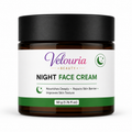 Velouria Beauty Face Cream for Glowing| Nourishes & Evens Skin Tone | Natural Glow Cream for Men & Women | Lightweight Daily Moisturizer | 50 g (Night Face Cream)