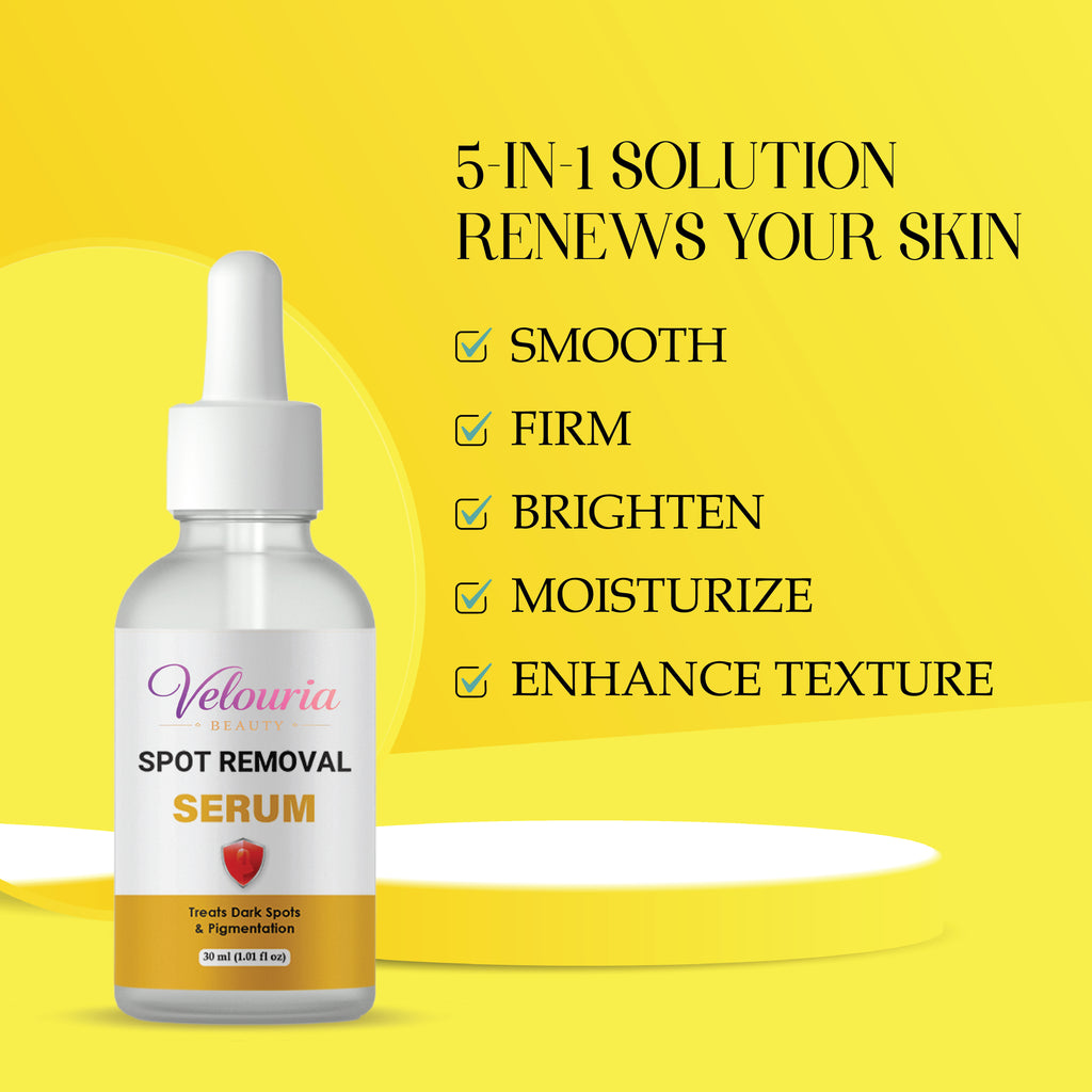 Velouria Beauty Spot Removal Serum, Dark Spot & Blemish Corrector, Unscented, 30 ml